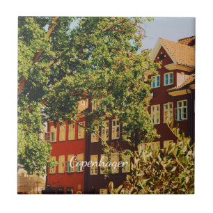 Kopenhagener Stadtansicht - Dänemark Fliese