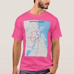 Kopenhagener Transitplan T-Shirt