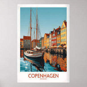 Kopenhagener Wandkunst Poster