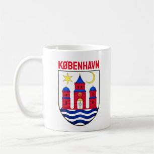 Kopenhagener Wappen - DÄNEMARK Kaffeetasse
