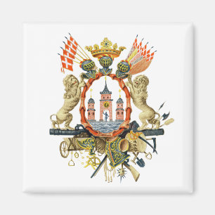 Kopenhagener Wappen Magnet