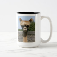 Kopf der Fotorezeptor-Alpaka-Tasse