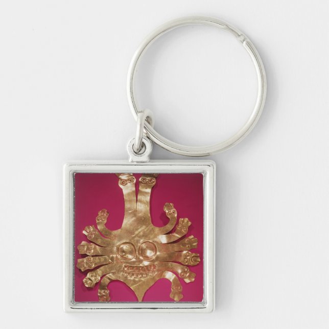 Kopf der Medusa, von Peru Schlüsselanhänger (Vorne)