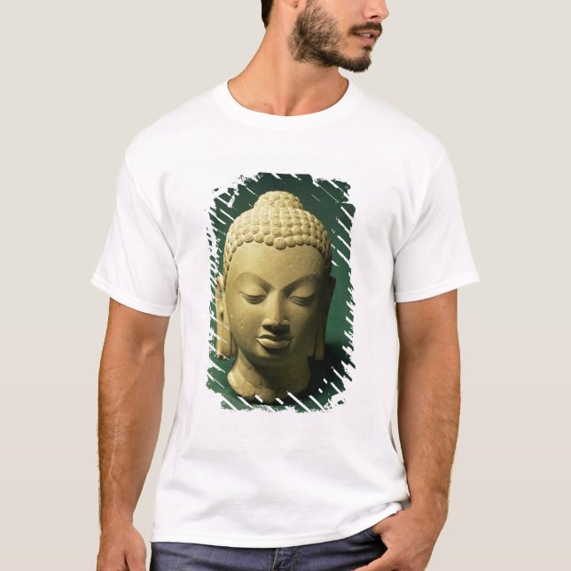 Kopf des Buddhas, Sarnath (Sandstein) T-Shirt (Vorderseite)