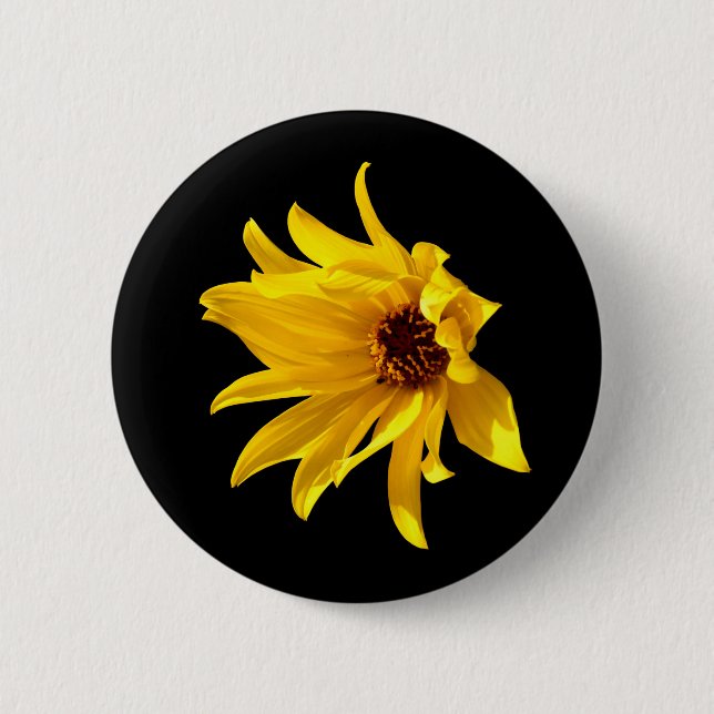 Kopf des Helenium Abzeichens Button (Vorderseite)