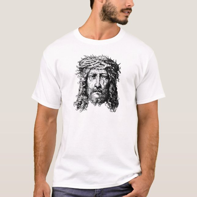 Kopf des Jesus Christus T-Shirt (Vorderseite)