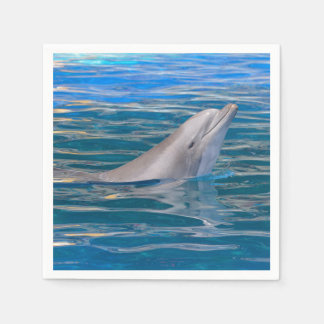 Kopf des Tümmler Serviette