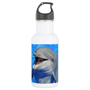 Kopf des Tümmler Trinkflasche