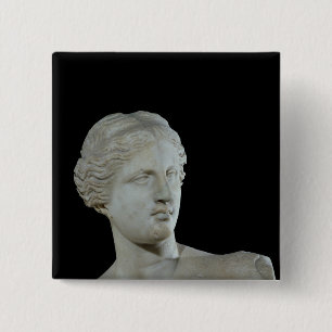 Kopf des Venus von Milos, c.100 BC Button