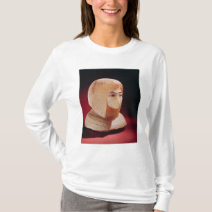 Kopf einer Frau, geglaubt, Prinzessin Kiya zu sein T-Shirt