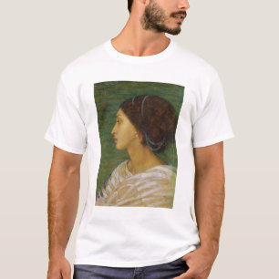Kopf einer Mulatte-Frau, 1861 (Öl auf Papier legte T-Shirt