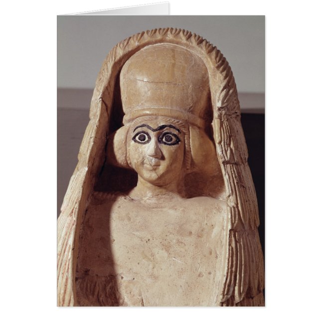 Kopf einer Statue von Ishtar, tragendes a (Vorne)