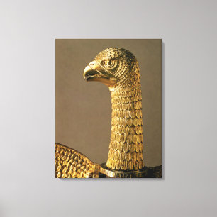 Kopf eines Adlers, Detail von des 12. Leinwanddruck