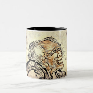 Kopf eines alten Mannes Zweifarbige Tasse