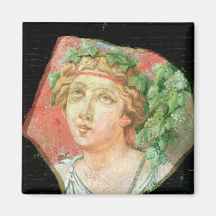 Kopf eines Bacchante Magnet