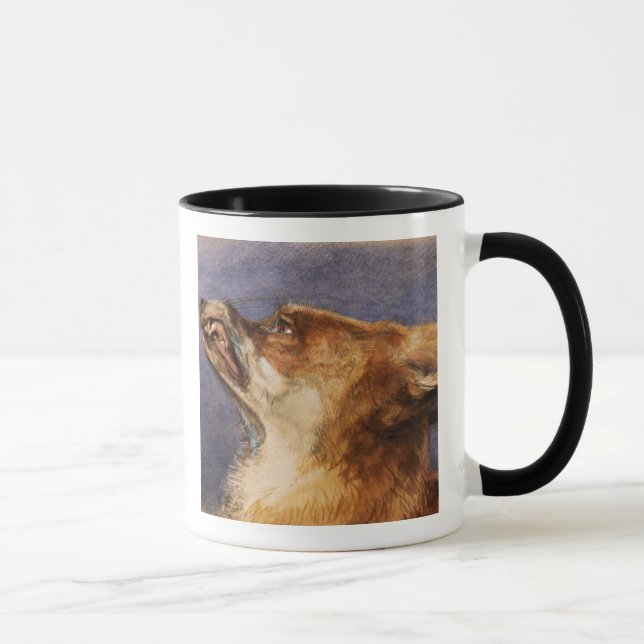 Kopf eines Fox Tasse (Rechts)