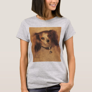 Kopf eines Hundes von Pierre Renoir, Vintage Fine  T-Shirt