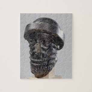 Kopf eines Königs, vielleicht Hammurabi, König v Puzzle
