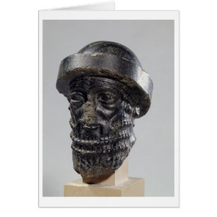 Kopf eines Königs, vielleicht Hammurabi, König von