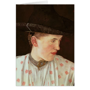 Kopf eines ländlichen Mädchens, c.1880