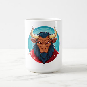 Kopf eines Minotauros aus der griechischen Mytholo Kaffeetasse