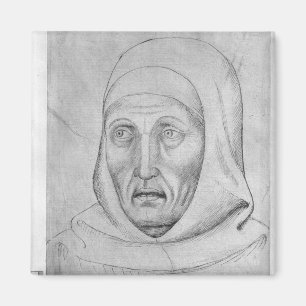 Kopf eines Mönchs, vom Vallardi Album Magnet