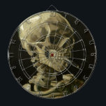 Kopf eines Skeletts mit einer brennenden Zigarette Dartscheibe<br><div class="desc">Kopf eines Skeletts mit einer brennenden Zigarette (Januar 1886 bis Februar 1886) - Vincent van Gogh</div>