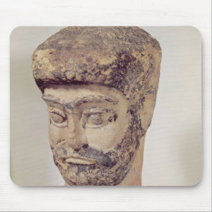 Kopf eines wulstigen Mannes, c.1800 BC Mousepad