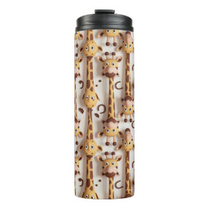 "Kopf hoch, Giraffe O'Clock!" Thermosbecher