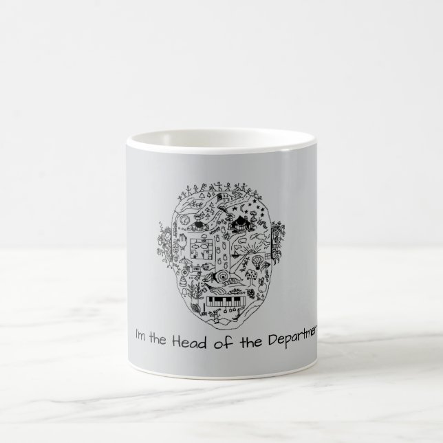 Kopf Kaffeetasse (Mittel)