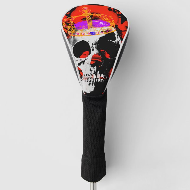 Kopf König. Golf Headcover (Vorderseite)