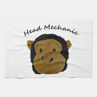 Kopf Mehanic. Herr Trouble Tea Handtücher