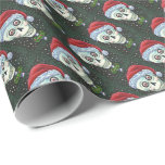 KOPF SANTA SKULL, CHRISTMAS SKELETON SPASS GESCHENKPAPIER<br><div class="desc">PERFEKT FÜR SKELLY LOVERS. FARBHAFTE SKULL-,  KRIEG- UND PEPPERMINTS-WRAPPING-PAPIER *PASSEN SIE SICH ... .Suchen nach übereinstimmenden Elementen Susan Brack Designs</div>