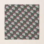 KOPF SANTA SKULL, CHRISTMAS SKELETON SPASS SCHAL<br><div class="desc">PERFEKT FÜR SKELLY LOVERS. FARBHAFTE SKULL-,  KRIEG- UND PEPPERMINTS SCARF *Anpassen ... .Suchen nach übereinstimmenden Elementen Susan Brack Designs</div>