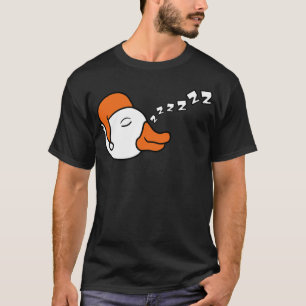 Kopf schlafen müde Nacht Abend Zechenkappe schwarz T-Shirt