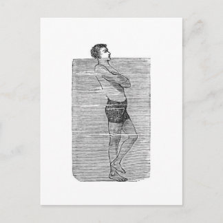 Kopf über Wasser Postkarte