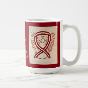 Kopf-und Neck-Krebs-Bewusstsein Ribbon Kaffee-Schl Kaffeetasse