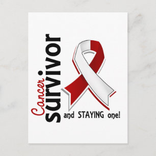 Kopf-und Neckenkrebs-Überlebende 19 Postkarte