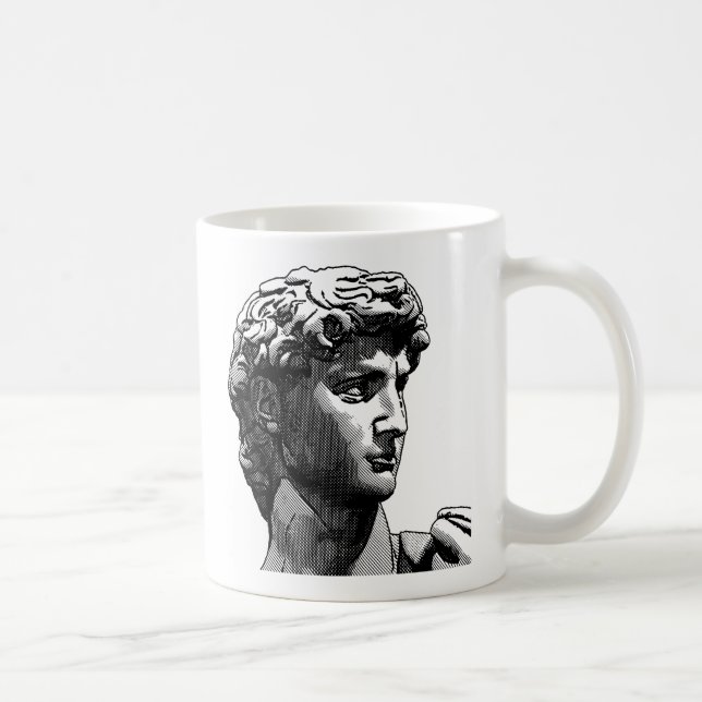 KOPF von DAVID Kaffeetasse (Rechts)