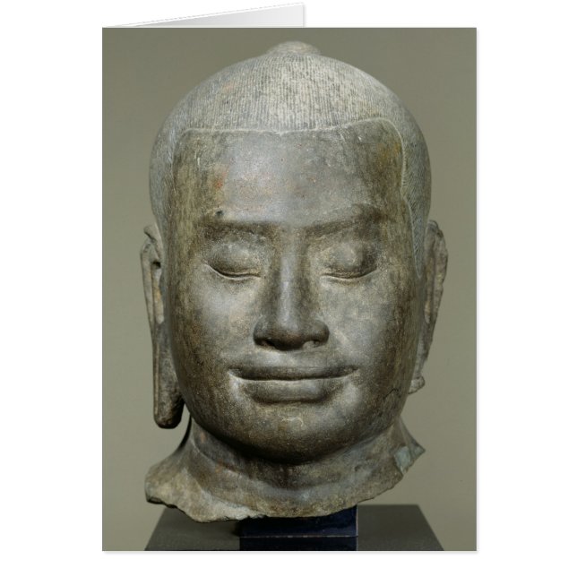 Kopf von König Jayavarman VII (Vorne)