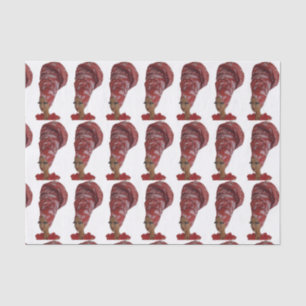 Kopf-Wrap-Puppe-Tissue Seidenpapier