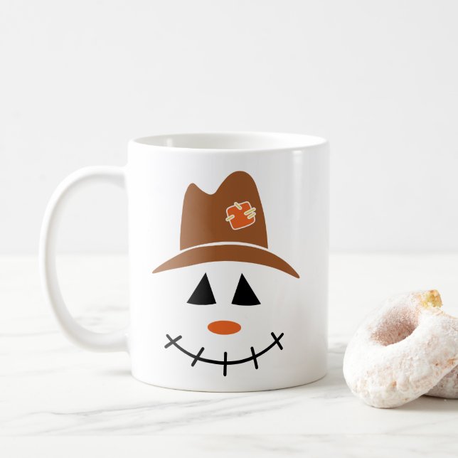Kopfbedeckungen Fall Kaffeepause Tasse (Mit Donut)