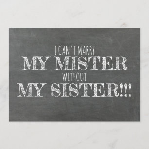 Kopfbrett Bridesmaid / Vorschlag für eine Trauzeug Einladung