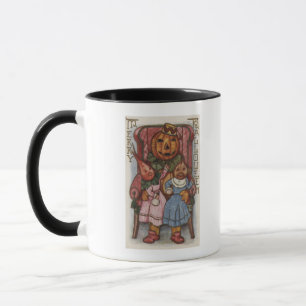 Köpfe Halloweens GreetingTurnip Tasse