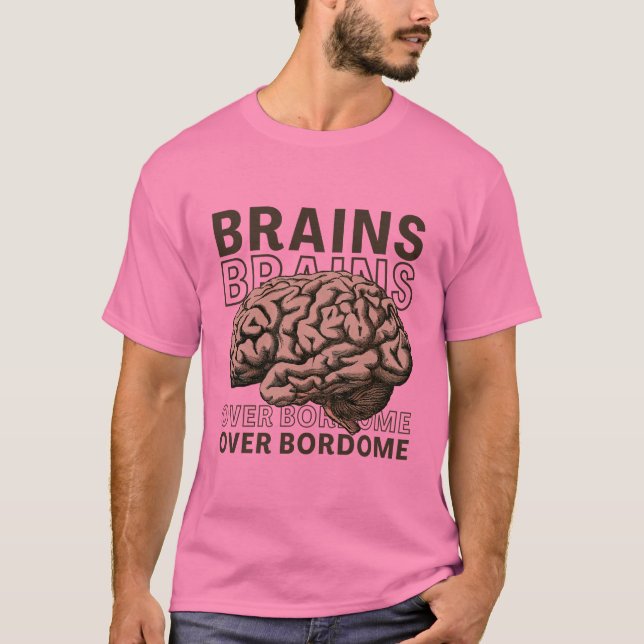 Köpfe statt Langeweile T-Shirt (Vorderseite)
