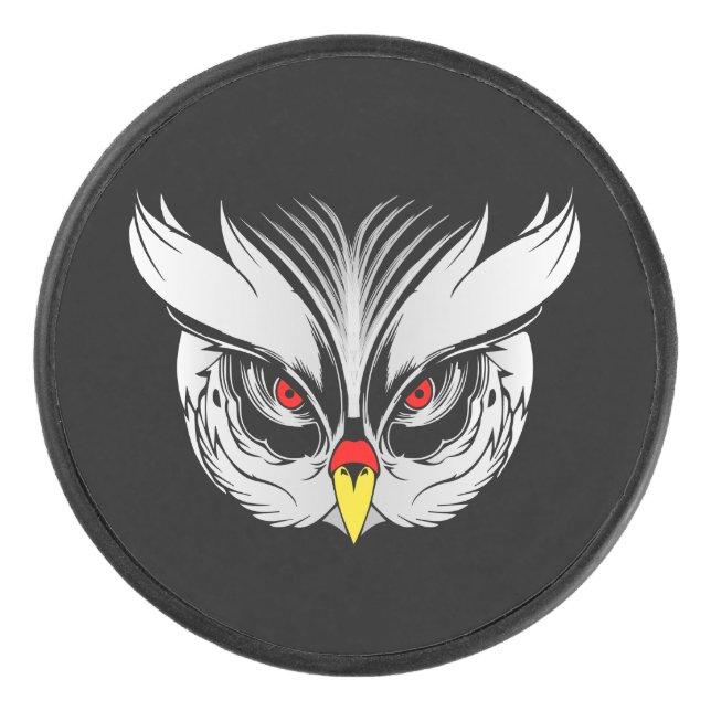 Kopfhaut Eishockey Puck (Vorderseite)