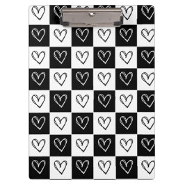 Kopfhörer an der Tafel Klemmbrett