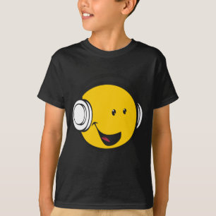 Kopfhörer Emoji T-Shirt