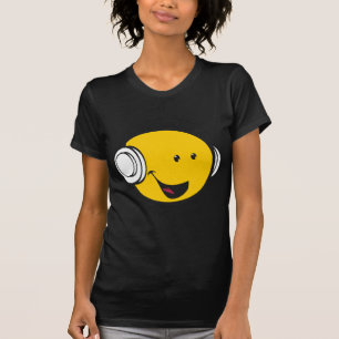 Kopfhörer Emoji T-Shirt