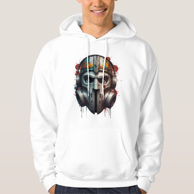 Kopfhörer Hoodie (Vorderseite)